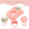 ExcellaElite Piercing Pillow,Ear Piercing Pillow,Strawberry Pillow with Arm Hole,Unique Ventilation