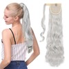Ponytail Extensions Claw Clip in Ponytail Hair Extensions 17inch Curly