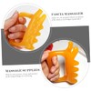 BIUDECO 2Pcs Beeswax Resin Body Massage Tools Handheld Double Push