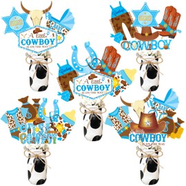 Cowboy Baby Shower Centerpiece Sticks Little Cowboy Baby Shower Decoration Cowboy is On The Way Table Toppers Western Cowboy Party Centerpieces for Table Cowboy Birthday Decorations