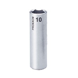 PROXXON No. 83775 Deep Socket, 0.4 inch (10 mm)