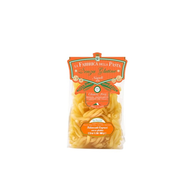 La Fabbrica Della Pasta Gluten Free Fidanzati Capresi 500 Grams