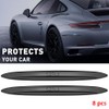 8 Pcs Universal Car Door Edge Guards Bumper Rearview Mirror