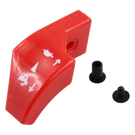 Galloparts AM128388 Throttle Control Knob and Hardware Kit M113847 Compatible with John Deere Lawn and Garden Tractors 415 425 445 455 Replace M139471 M139472