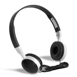 Keewonda Wholesale Bulk Headphones Classroom Earbuds (KW-X25) 25 Pack Kids Headphones in Bulk Foldable Headsets for School,Computer Lab, Library,Hospital, Museums, Testing Centers, Hotels