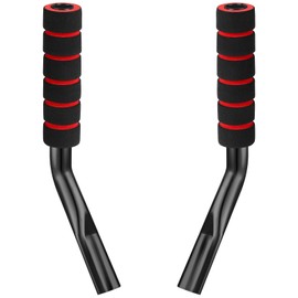 HolyMaji 2 Pcs Wheelchair Brake Extenders, 5 Inch Anti-Slip Brake Extension Handles Replacement for Wheelchair Wheel Lock Grips, Transport Chair, Power Chair Accessories (Black)