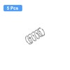 sourcing map Compression Spring, 5Pcs 304 Stainless Steel, 5mm OD,