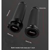 GITOBEHA 1 Inch Motorcycle Handlebar Grips Aluminum Cable Throttle Hand