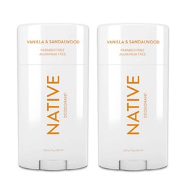 Native Deoderent Aluminum and Paraben free 2.65 oz (2 pack) (Vanilla & Sandalwood)