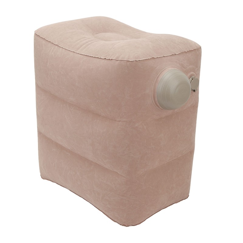 Inflatable Foot Rest Pillow Washable Lightweight Portable Inflatable Footrest Cushion