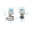HSH-Flo 1 inch DN25 110-230VAC Normally Closed Stainless Steel 304/CF8