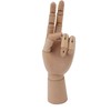 Flexible Wooden Hand Model Moveable Wooden Artists Manikin Hand Figure