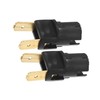 VekAuto 2 Pcs Light Socket Compatible for Volkswagen Corrado 1990-1994,