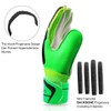Soccer Goalie Gloves with Finger Spines, Soccer Goalkeeper Gloves for