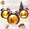 Christmas Alarm Clock with Mood Light Santa