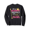 I'm a Majorette Respect the Twirl Sweatshirt
