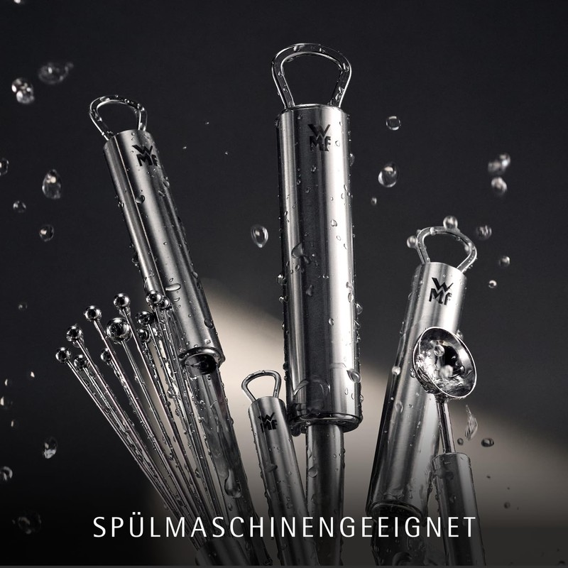 WMF Profi Plus Whisk Set of 3, Whisk Stainless Steel