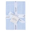 BabyTown Baby Boys and Girls Soft Cotton Cellular Blankets Blue