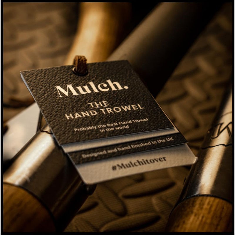 Mulch Ash Handle Garden Hand Trowel High Carbon Steel Shaft