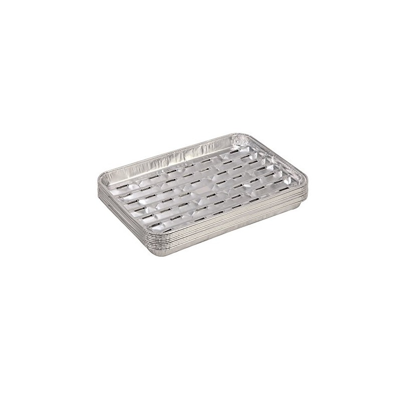 10pcs Disposable BBQ Aluminium Foil Grill Pans