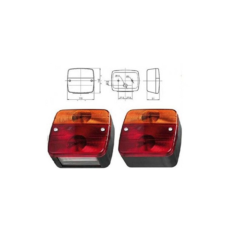 Torque for Rear Lights Trailer Caravan and Motorhome Truck