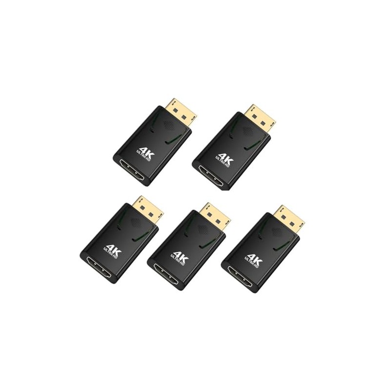 DisplayPort to HDMI, 4K DP to HDMI Adapter for Dell,