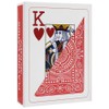 Modiano 300546 Texas Poker Jumbo PVC Red Cards