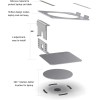 KXLY Laptop Stand,Ergonomi