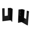 4Pcs Black Acrylic Skateboard Wall Mount Rack Skateboard Wall Hanger