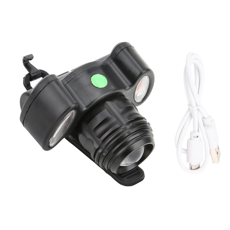 Night Cycling High Brightness Bike USB Charging Front Light Lamp