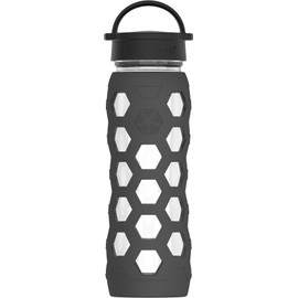 LIFEFACTORY 22oz Bottle Classic Cap Hex Carbon