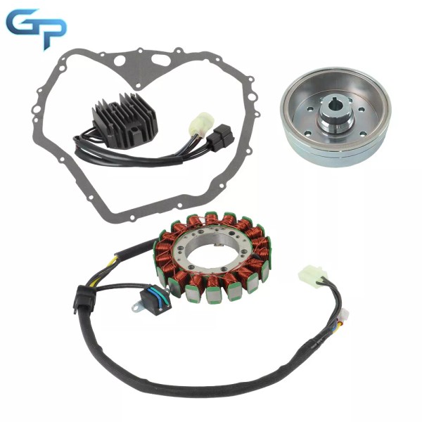 greatparts Stator Regulator Rectifier Flywheel for Arctic Cat 400 4X4