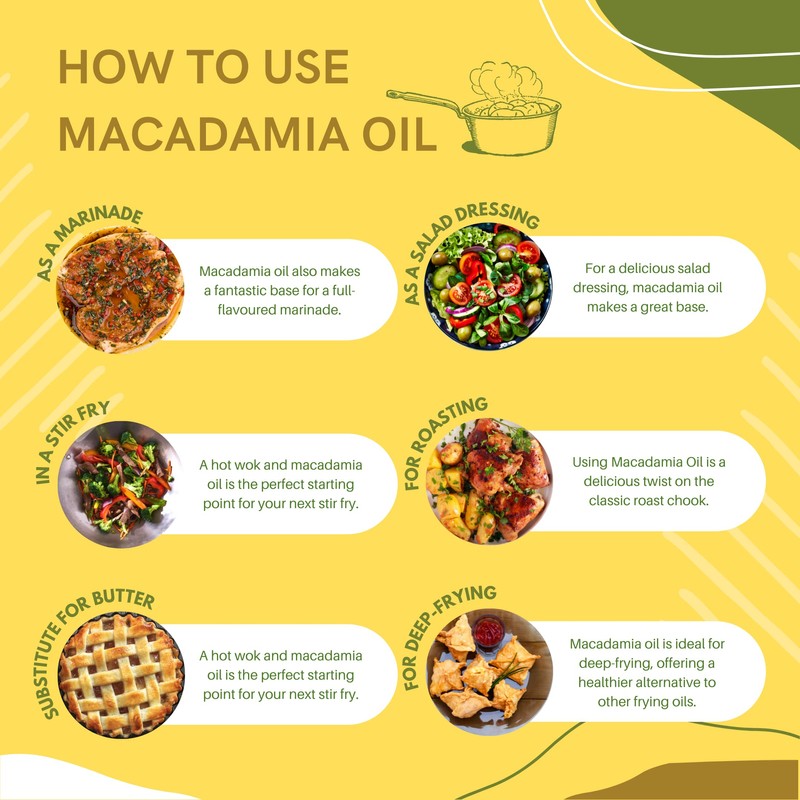 Mac Nut Cooking Oil- Australian Pure Cold Pressed Macadamia Nut