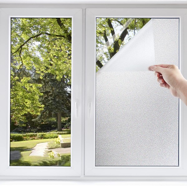 PROTEALL Window Film, Window Glass Film, Blindfold Sheet, Privacy Protection, Window Treatment Film, Condensation Reduction, Glass Shatterproof Sheet, Insulation Film, UV Protection, Repositionable,