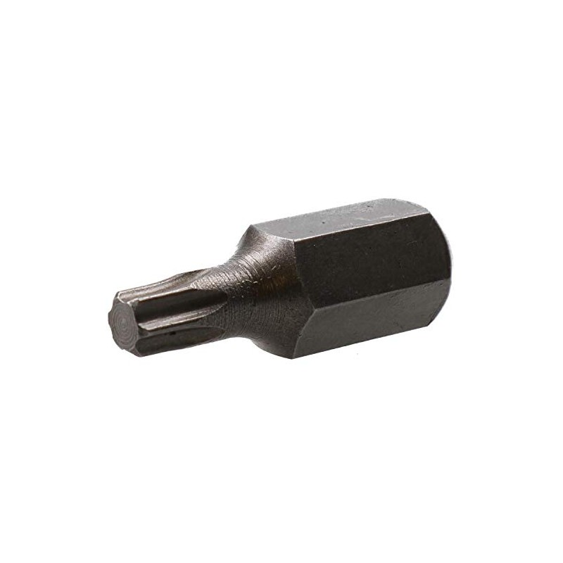 T30 Torx Star Bit 30mm Length 10mm Shank Chrome Vanadium