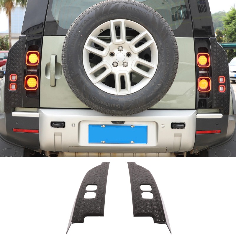 car-attention For Land Rover Defender 90 110 Black Rear Tail