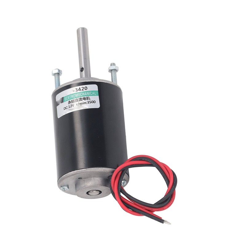 12V 30W High Speed Permanent Magnet DC Motor 3420 Forward