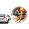Circular Sticker Dog 15 cm Belgian Shepherds