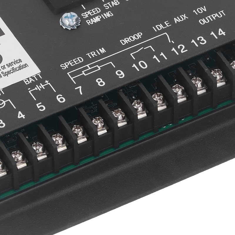 Electronic Generator Speed Controller Panel Diesel Governor Regulator Module 24V