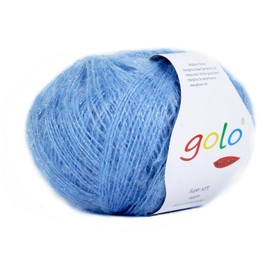 golo Mohair Yarn for Hand Knitting Cashmere Yarn for Weaving Added Glitter and Silver Line