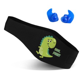 Swimming Headband for Babies, Toddlers, Kids, Adults - Designed for Swimmer's Ears - Elastic Swim Hair Guard & Ear Guard - Keep Water Out, Hold Earplugs in Waterproof Band