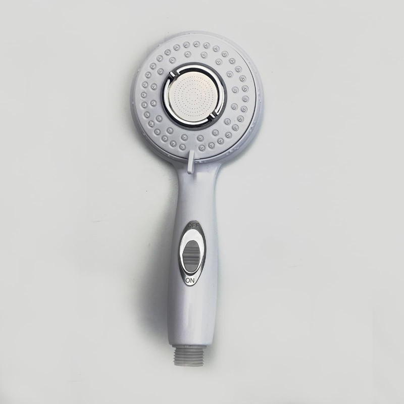 Handheld shower head with on off switch water saving |