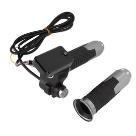 VGEBY 1 Pair Electric Bicycle Twist Throttle Grips LCD Display for Electric Bike with Key Throttle Grips E-bike Conversion Accessories