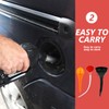 OSALADI 1 Set Refueling Funnel Oil Replacement Funnel Flexible Funnel