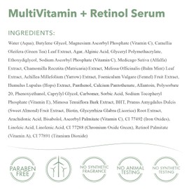 emerginC MultiVitamin + Retinol Serum - Micro-Encapsulated Spheres + Vitamin C to Help Combat Visible Signs of Aging, Sensitive Skin + Minor Redness (1.0 oz, 30 ml)
