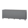 SystemBuild Evolution Camberly Shoe Storage Bench, Graphite Gray