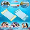 Seasboes Inflatable Water Hammock Swimming Bed 4-in-1 Water Hammock Lounge