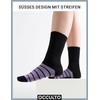 Occulto Women's Coloured Socks Pack of 10 (Model: Laura), Pink