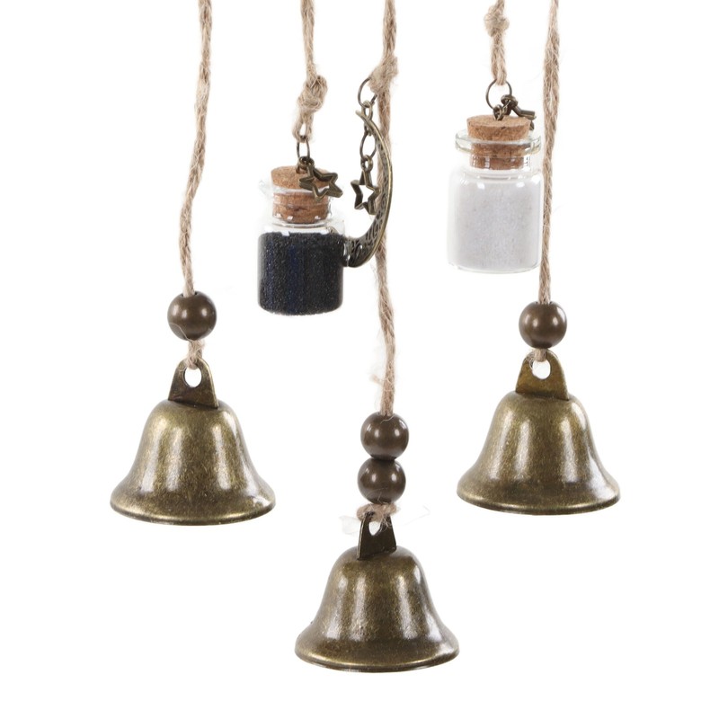 Door Knob Wind Bell Rustic Beautiful Decorative Craft Home Protection
