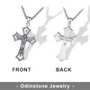 Odinstone Saint Michael The Archangel Cross Necklace Pendant St Michael